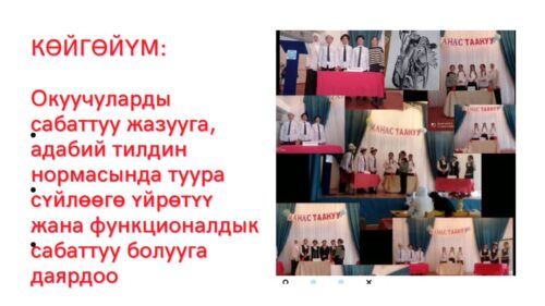 Белекова Изати Шабданбековна