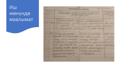 Абдылдаева Айхан Карабаевна