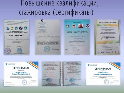 Акматалиева Нурзат Замирбековна