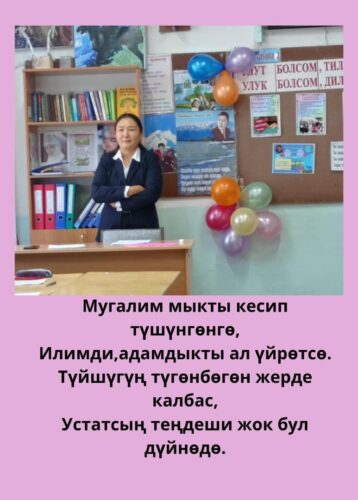 Абдырахманова Айгүл  Мукаевна