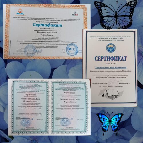Таштаналиева Аида Керимбаевна