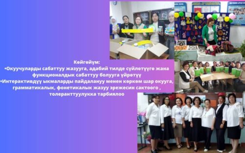 Назаркулова Дамира Догтурбековна