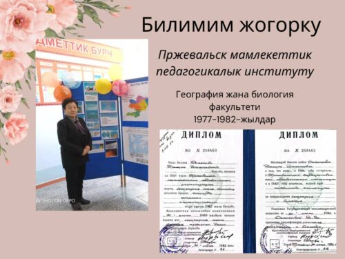 Осмонова Дамира Шапыковна