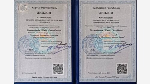 Калманбетова Жибек Сталбековна